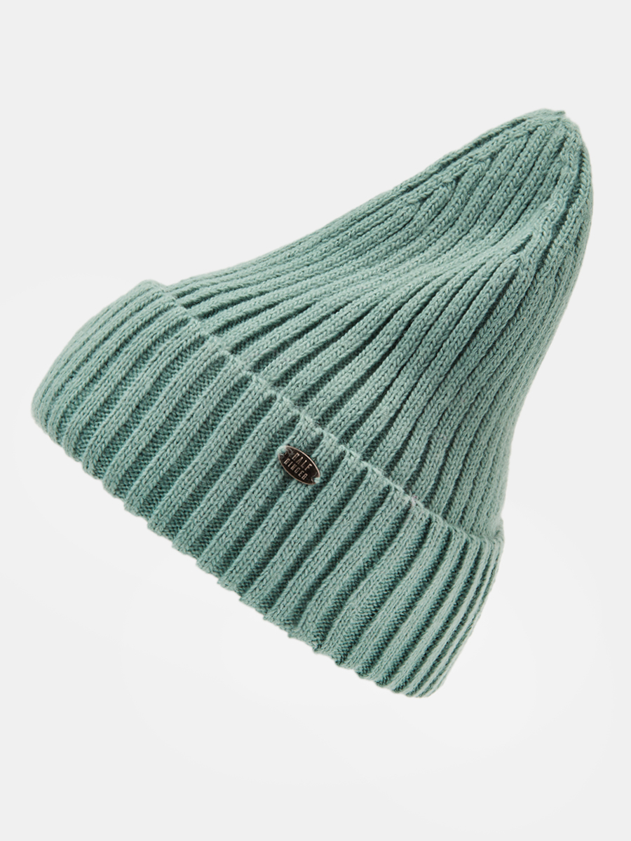 RF-BR55027-Серо-зеленый Шапка женская RALF RINGER,50%ш ерсть,50%акрил,р.57,сер-зелен