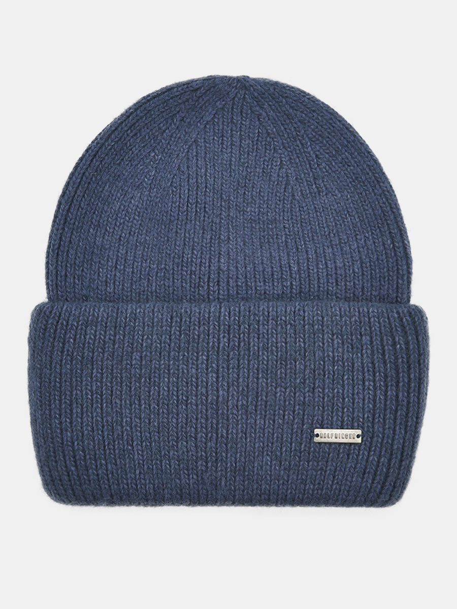 АУГЧ093100_Н Шапка женск.Ralf Ringer 60%вис лон,30%нейлон,10%ангора,джин