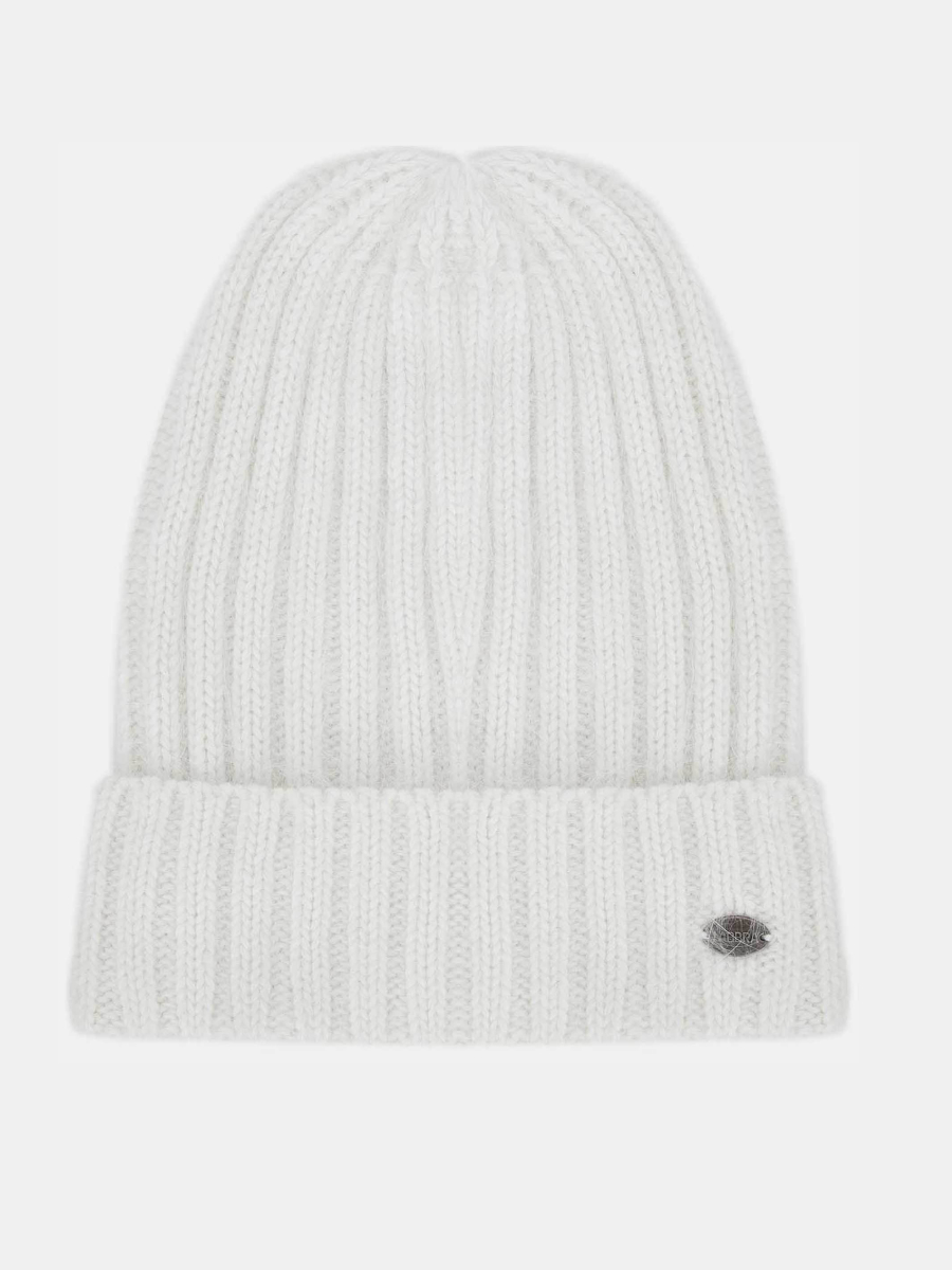 RF-J44007-Белый Шапка женская Labbra 60%анго р40%нейлон,р.57 белая