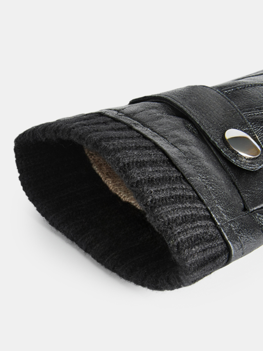 141422P-14034-01-9_Н Перчатки мужские Ralf Ringer,н атур.кожа,р.9,черные