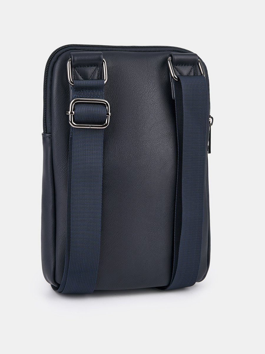 GALIUM-02-J-04 Сумка мужская Jonas Hanway искуств.кожа,185x45x245,синяя