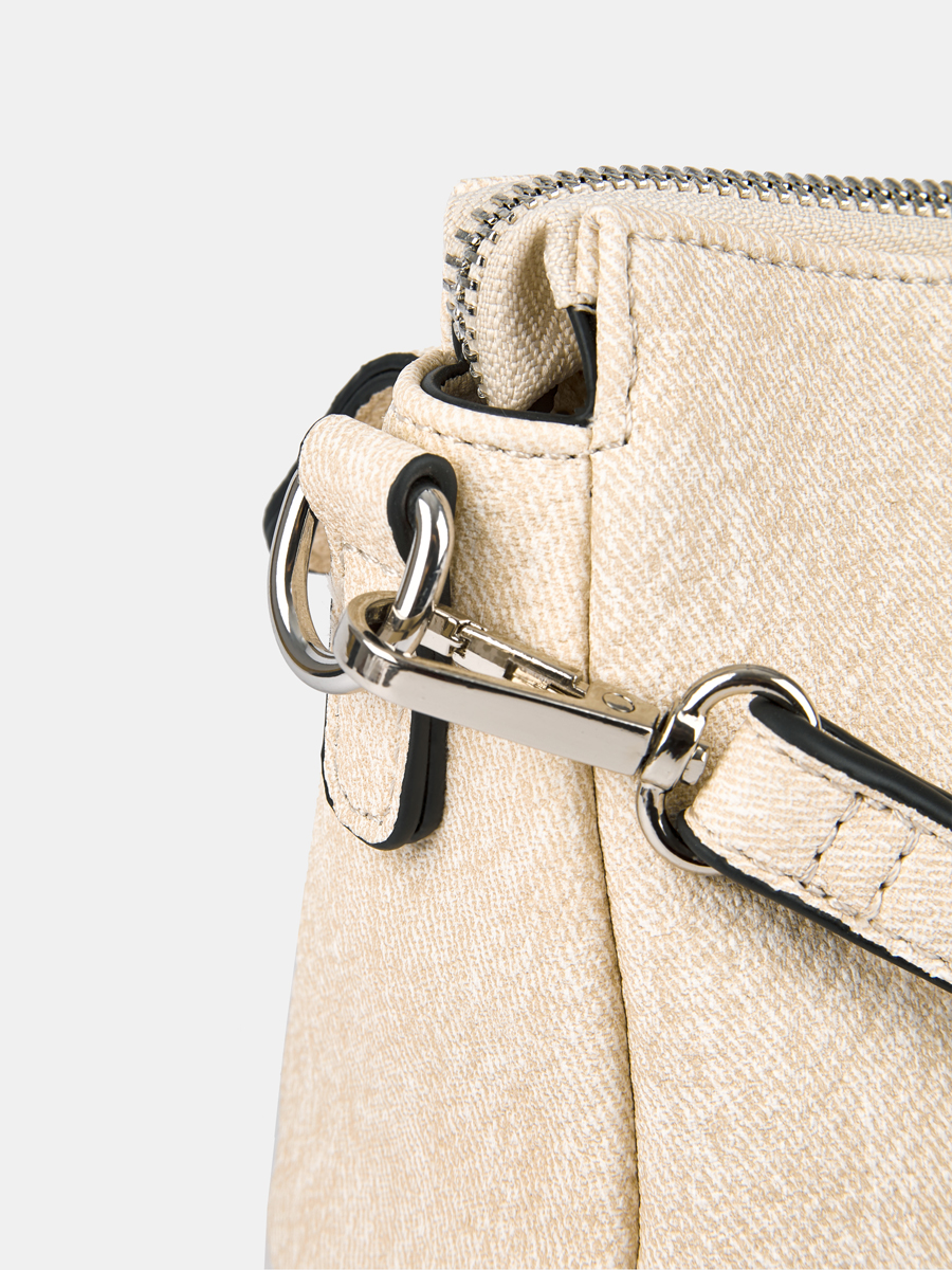 Сумка женская, бежевая, 29*8*16