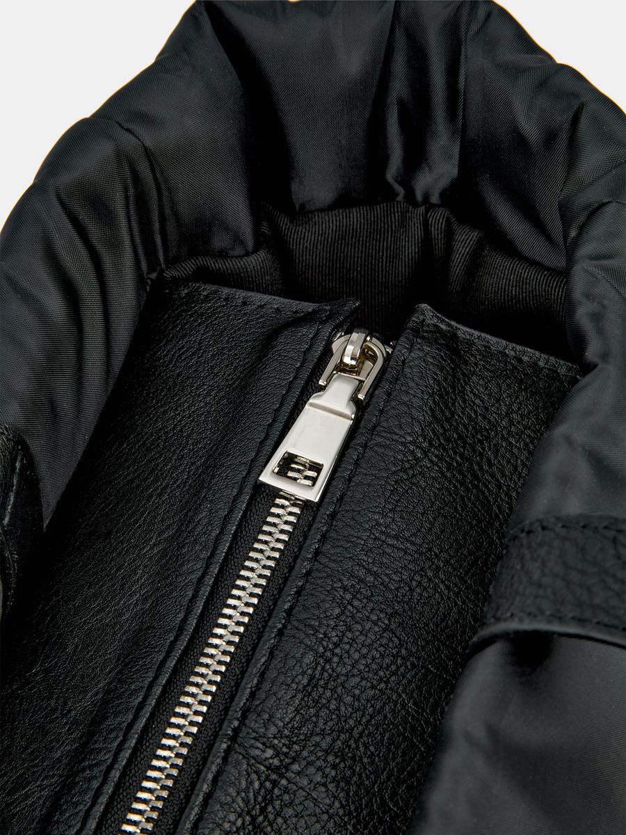  Сумка тоут женская, черная, 30х50х16,5 