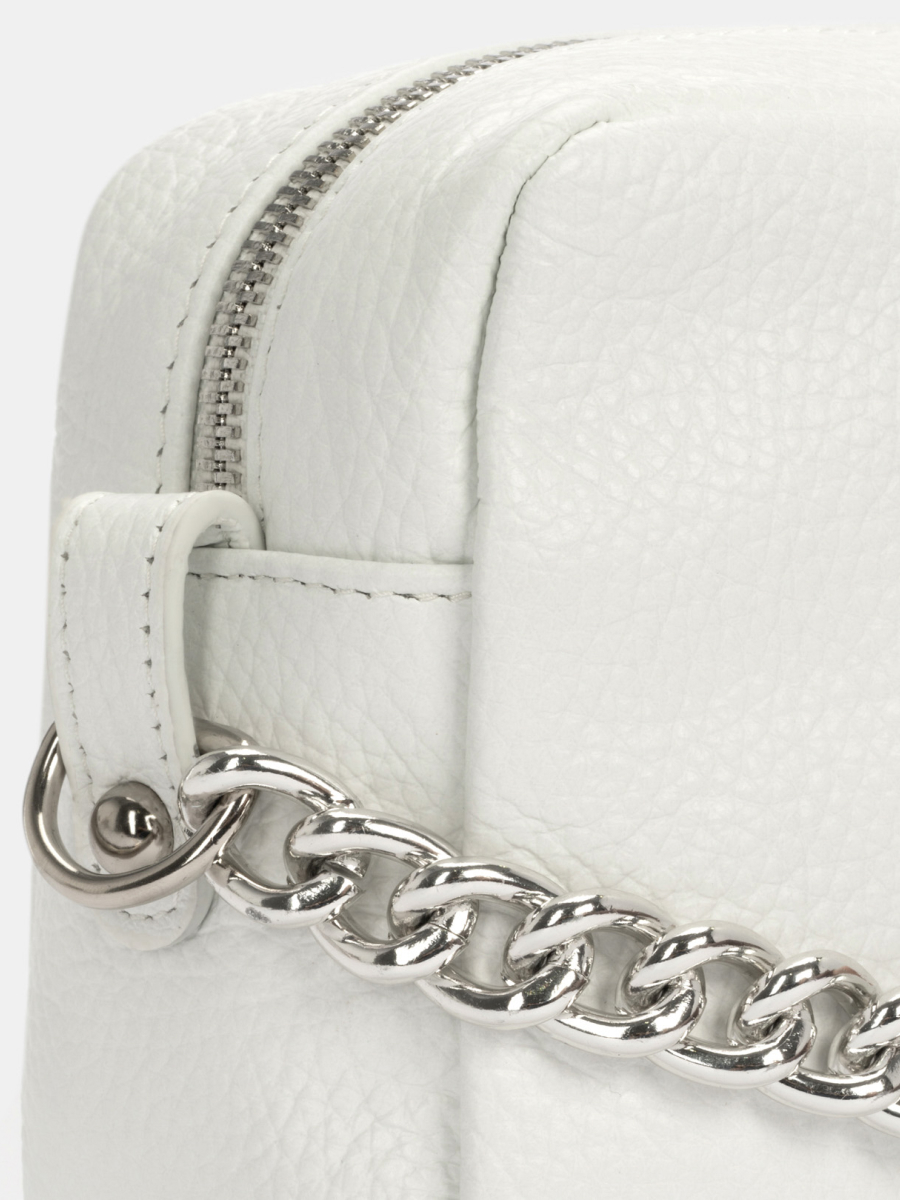 АУГС199400 Сумка женская нат.кожа 170х120х70 белая