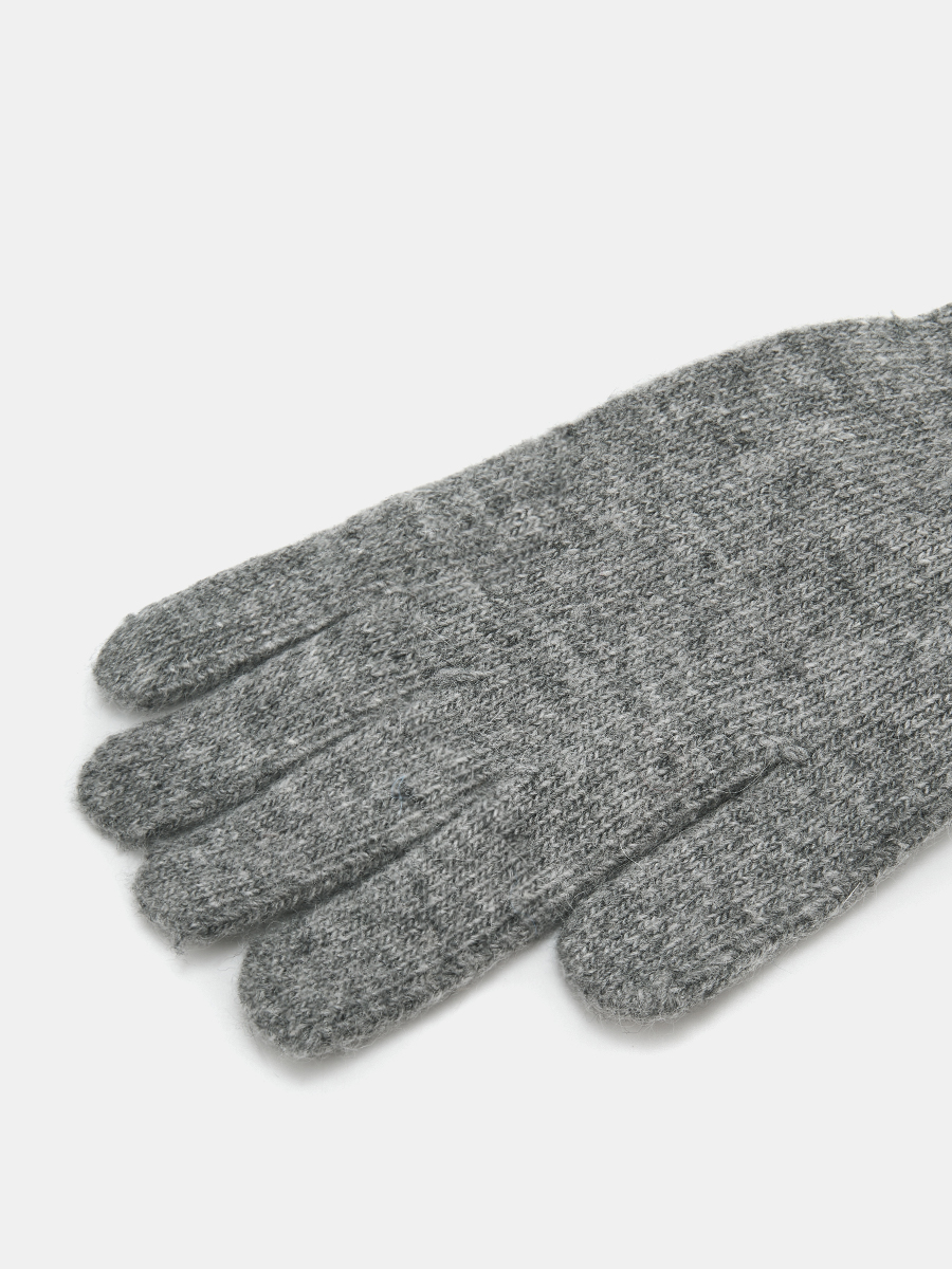 АУГП110200_Н Перчатки жен.Ralf Ringer,55%не йлон,25%вискоз,1 размер,серые