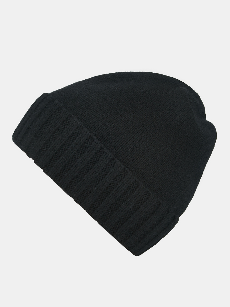 АУГЧ097300_Н Шапка мужск.Ralf Ringer20%анго р10%шерсть30%виск,40%нейл,черн