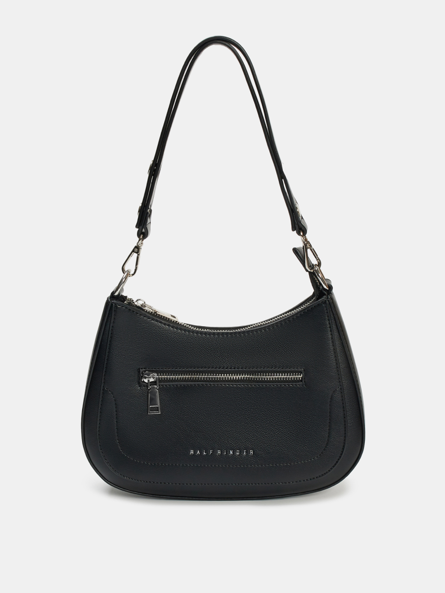 337106/31-01RF Сумка женская,искуственная кожа, 28*6*19 черная