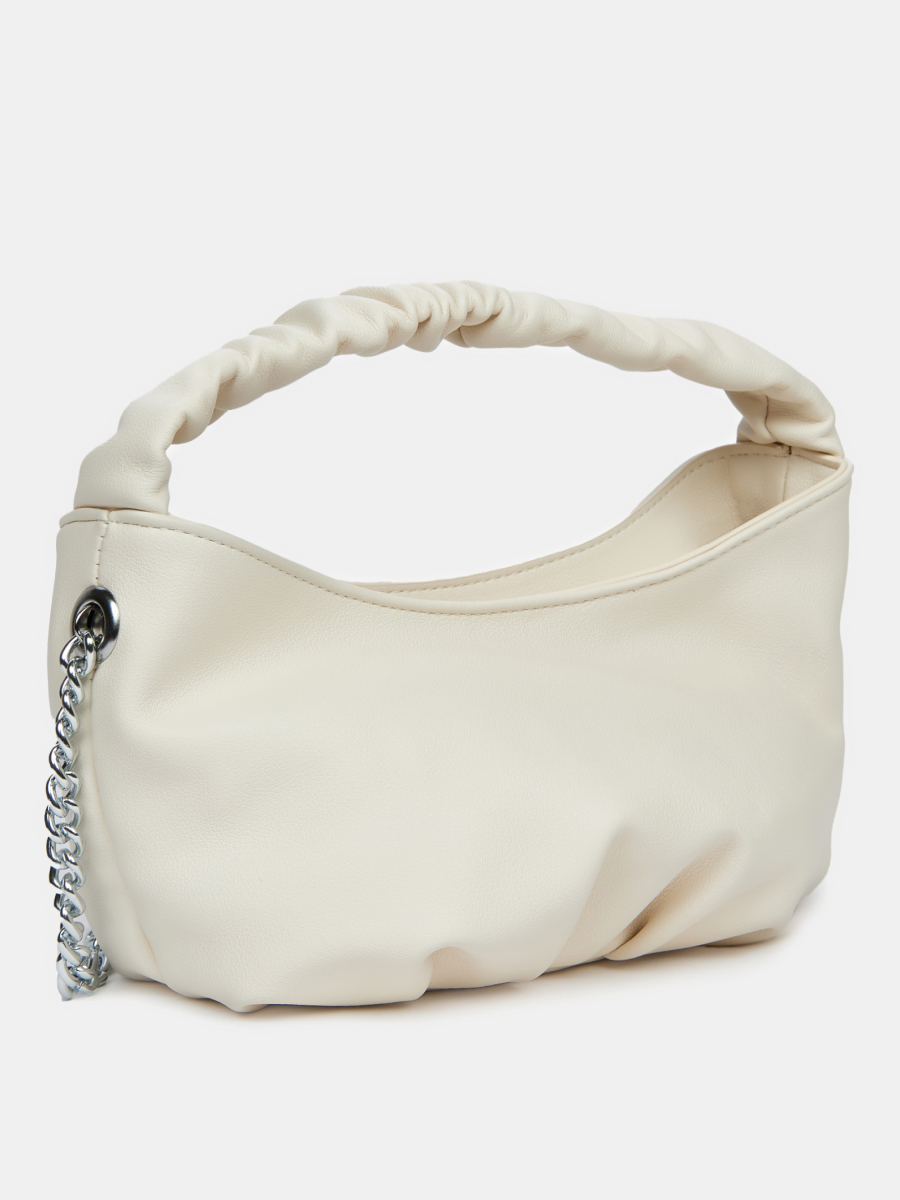  Сумка женская, белая, 7*20*14