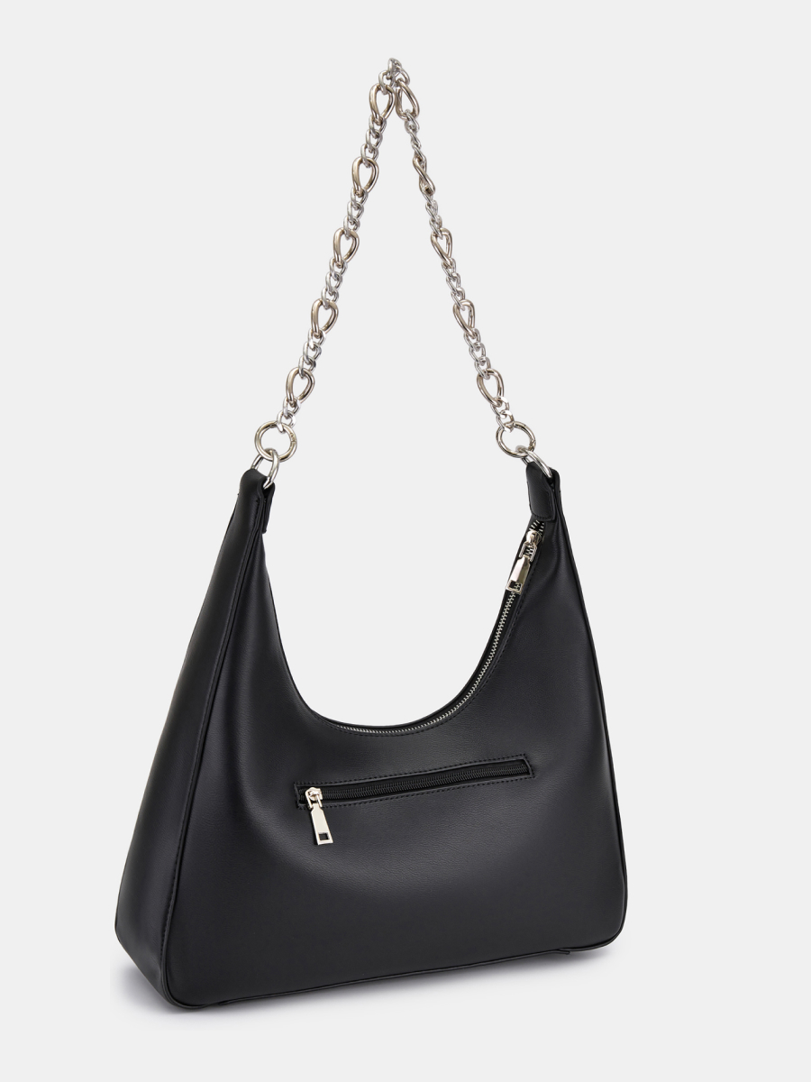 Сумка женская, черная, 31x36x8