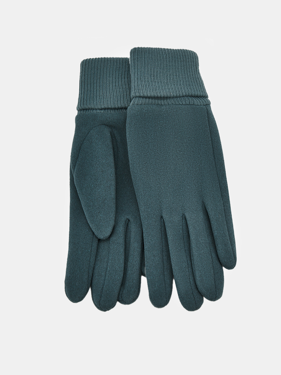 АУГП108600_Н Перчатки женские Ralf Ringer, текстиль,один размер,зеленые