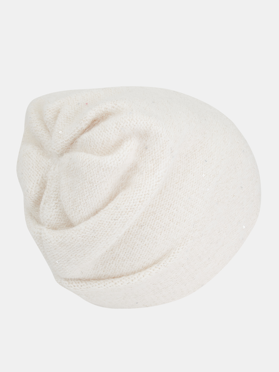 АУГЧ097600 Шапка женская Ralf Ringer,60% ангора,40%полиамид,белая