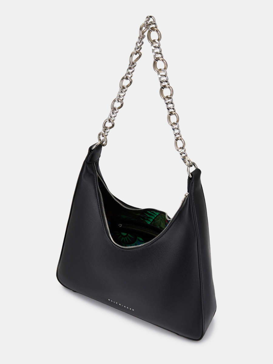 Сумка женская, черная, 31x36x8