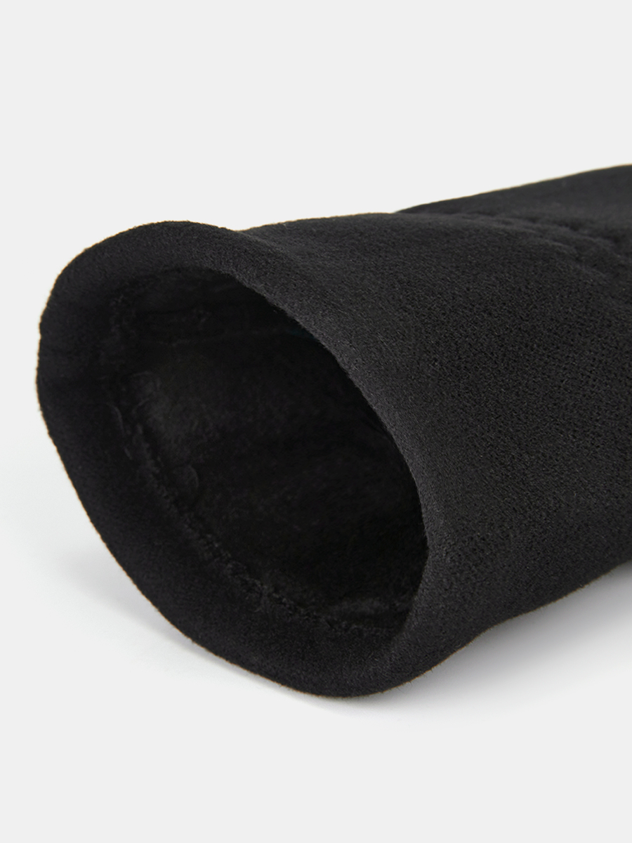 RMM5-1_Н Перчатки мужские 100%полиэстер черные