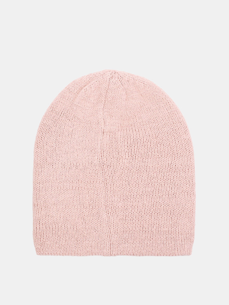 RF-A53010-pink_Н Шапка женская,50%шерсть,50% акрил,р.57,розовая