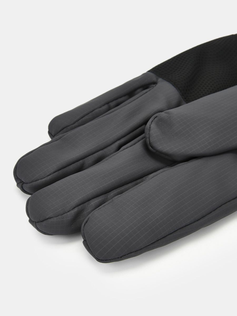 АУГП112800_Н Перчатки мужские Ralf Ringer, 100%полиэстер,один размер,сер