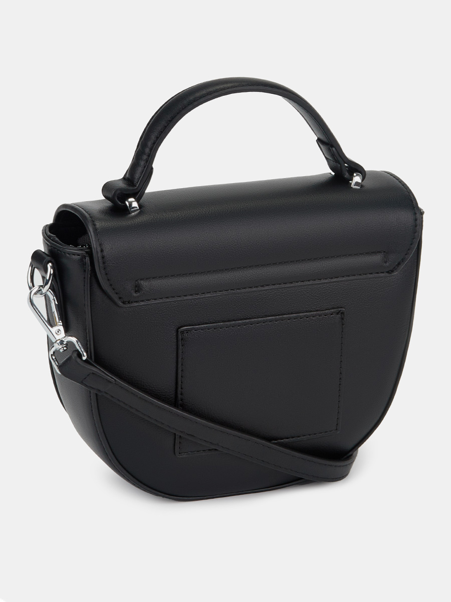 Сумка женская, черная, 22x5x19