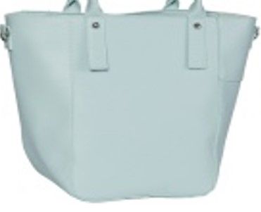 19с0879-к14 Сумка женская,искусств. кожа голубая 320х250х130