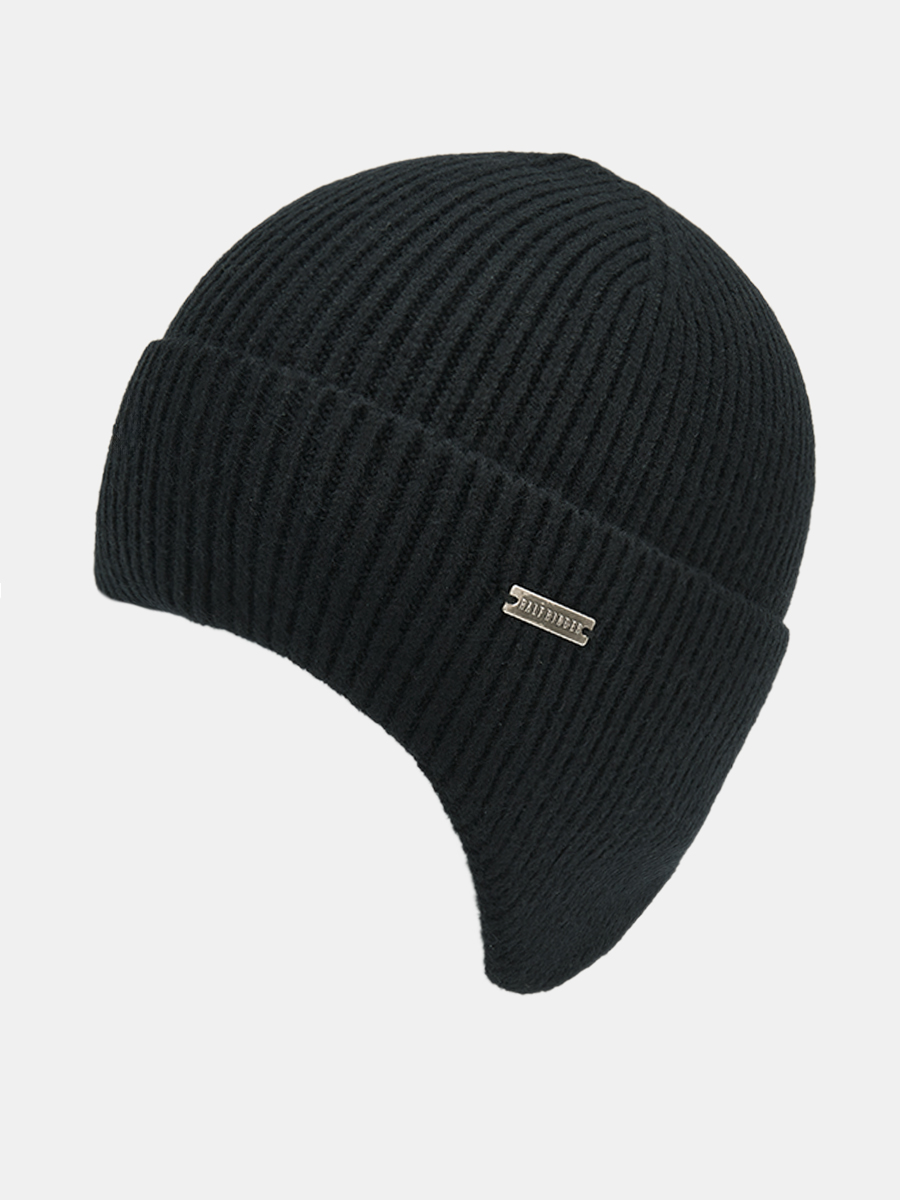 АУГЧ094500_Н Шапка мужск.Ralf Ringer43%виск оза,32%нейлон,25%полиэстер,чер