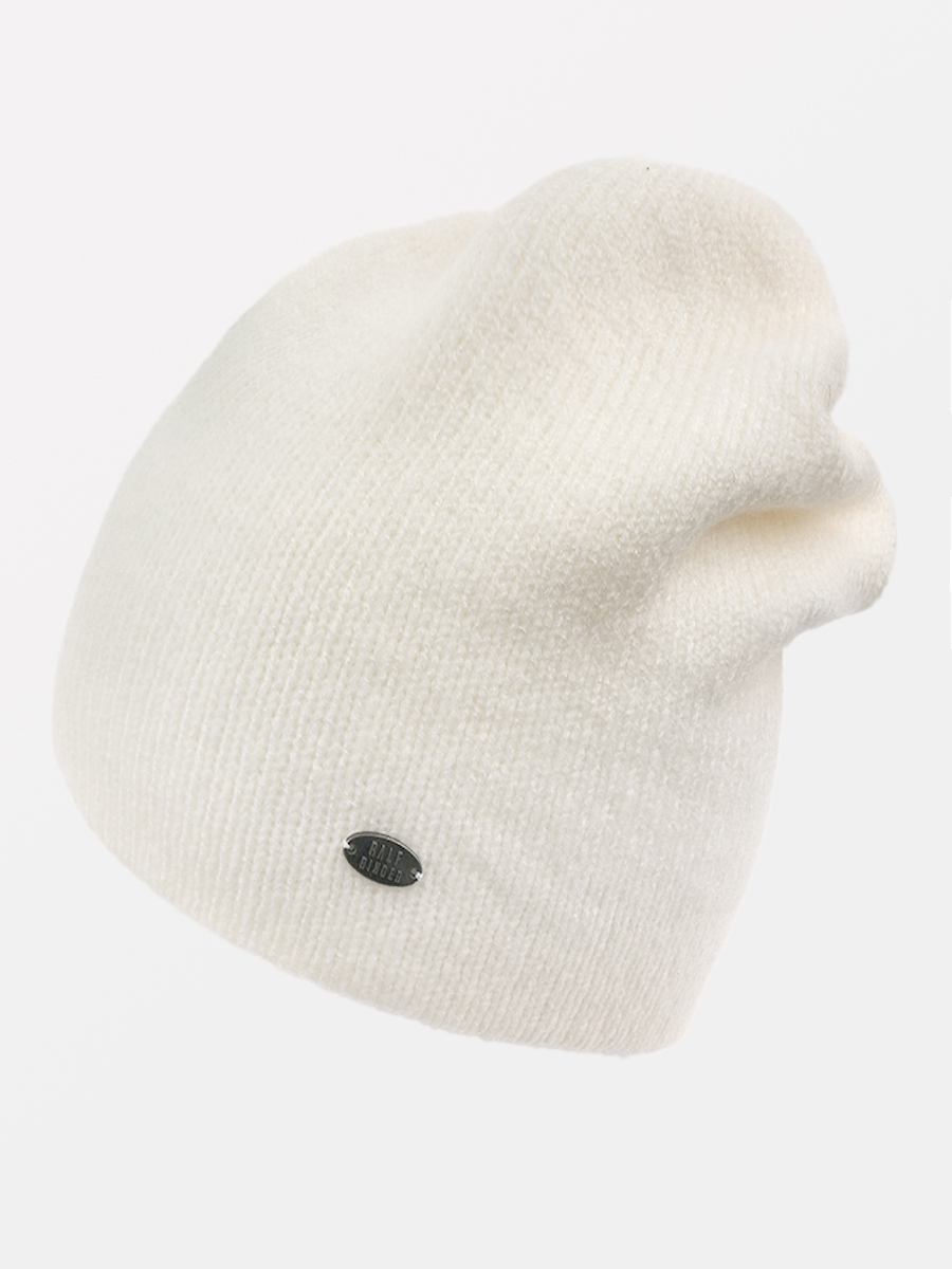 АУГЧ089400 Шапка женская Ralf Ringer 50% шерсть,50%акрил,белая