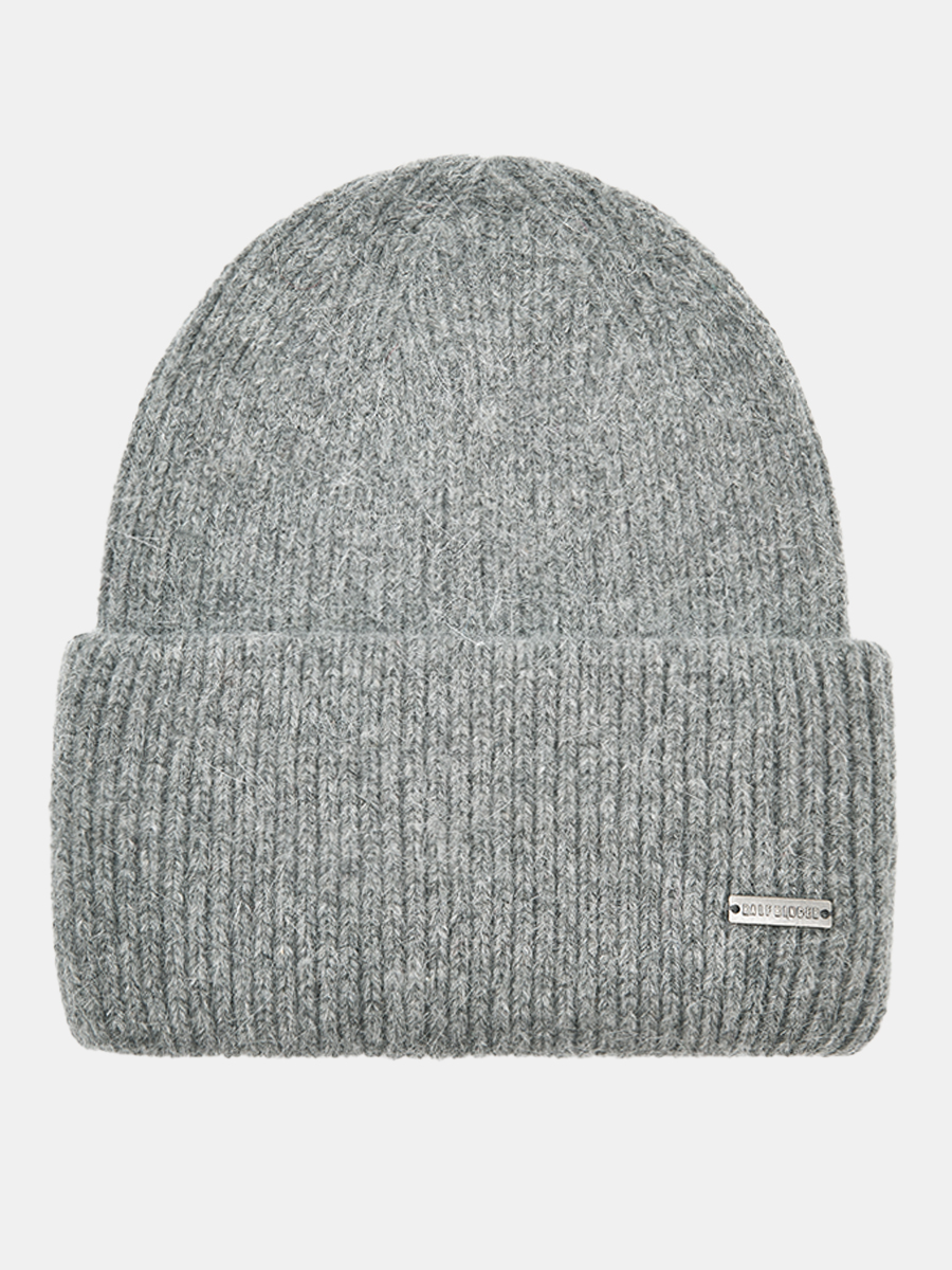 АУГЧ092800_Н Шапка женская Ralf Ringer 60% ангора,40%вискоза,серая