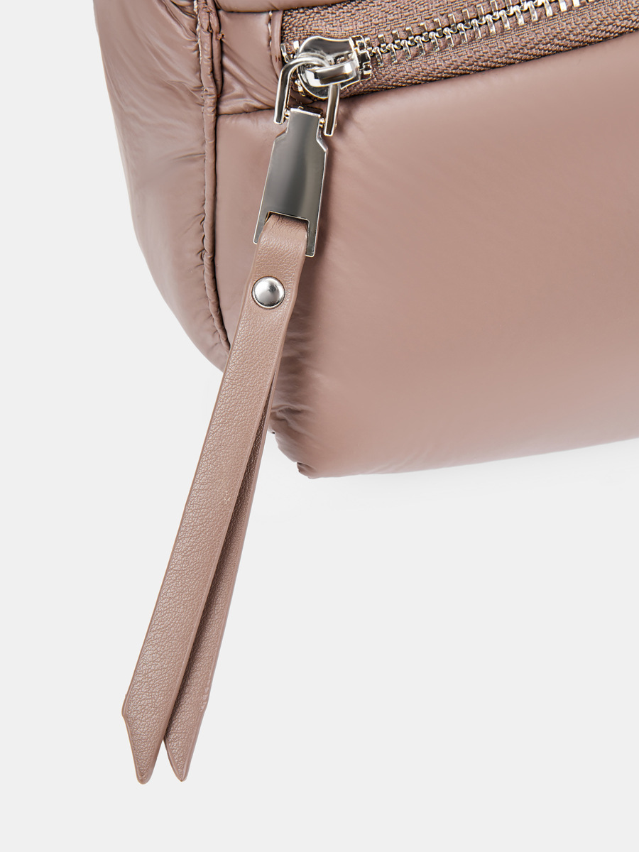  Сумка женская, коричневая ,12x30x8