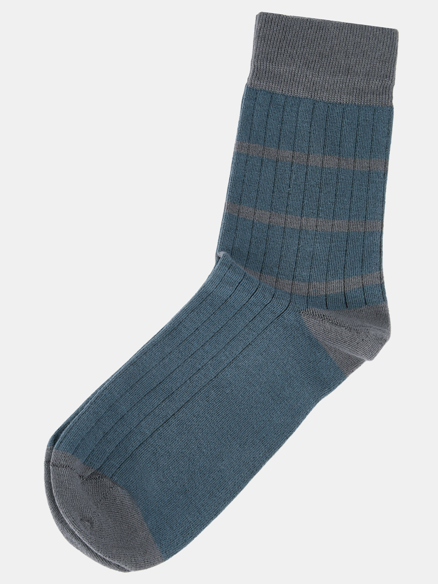 АУОН042100_Н Носки мужские 80%хл.15%п/а, 5%эл..р.25-27 серые