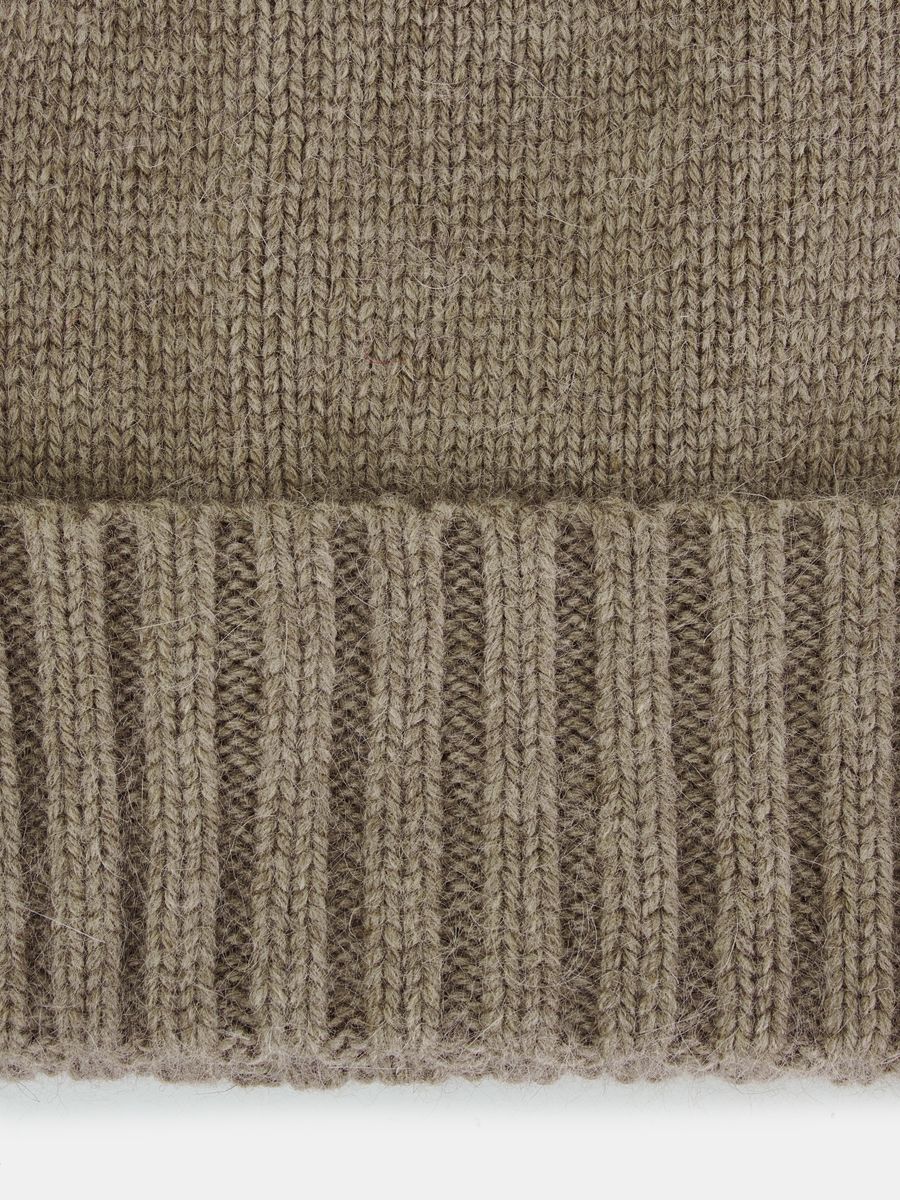 АУГЧ097100_Н Шапка мужск.Ralf Ringer,20%анг ор10%шерсть30%виск,40%нейл,беж