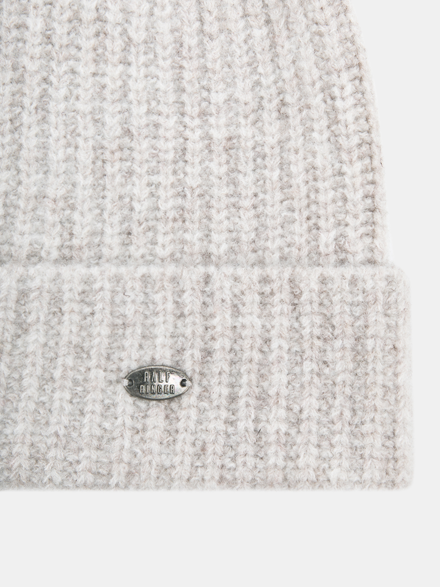 АУГЧ089100_Н Шапка женская Ralf Ringer 30%ш ерсть,70% акрил,бежевая