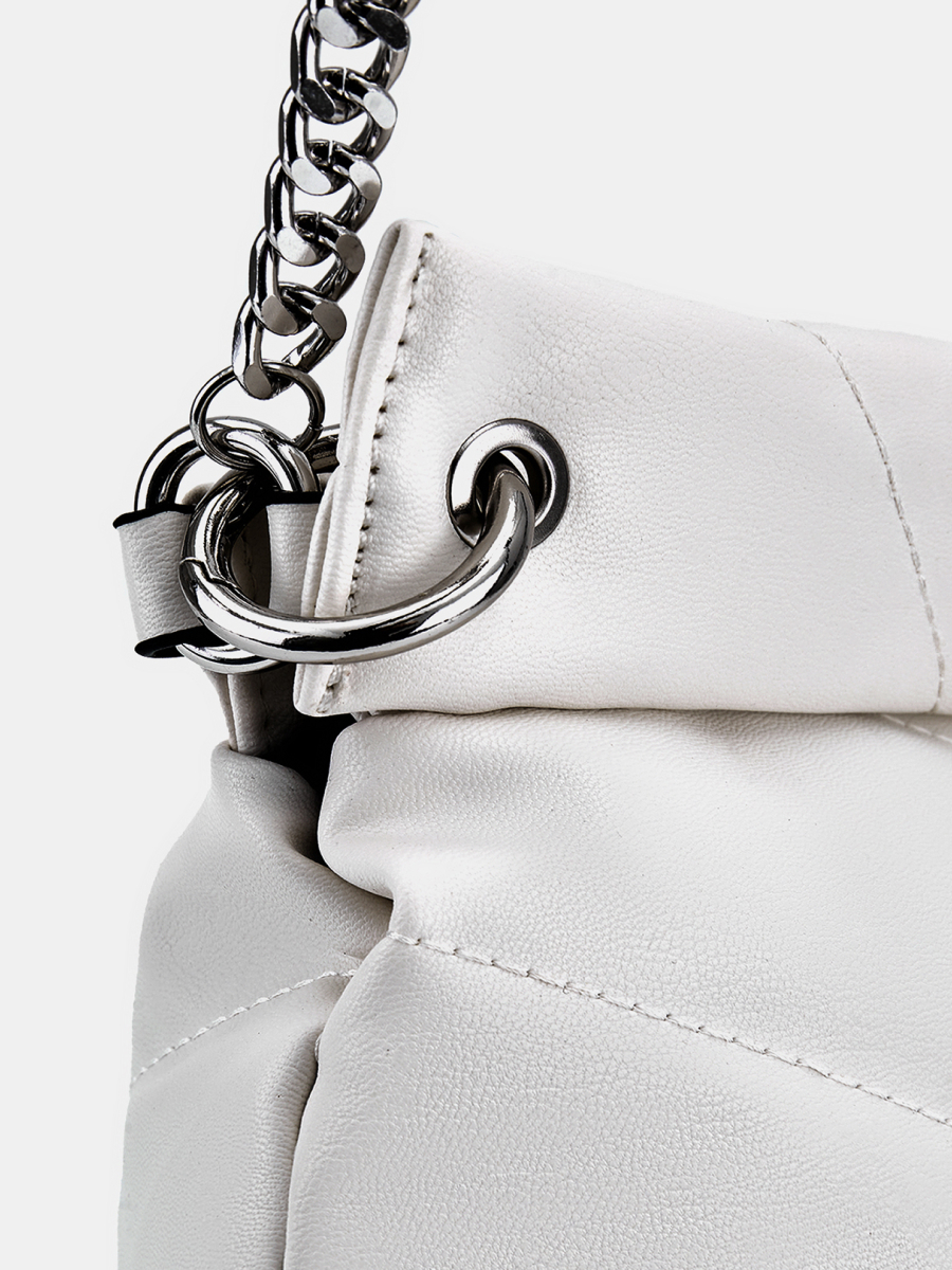 Сумка женская, белая, 35*8*22