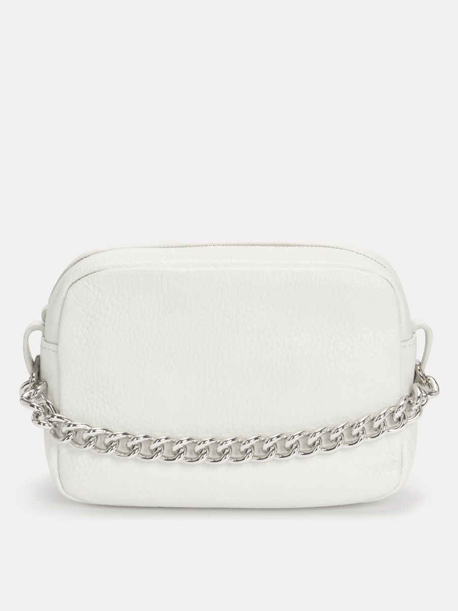 АУГС199400 Сумка женская нат.кожа 170х120х70 белая