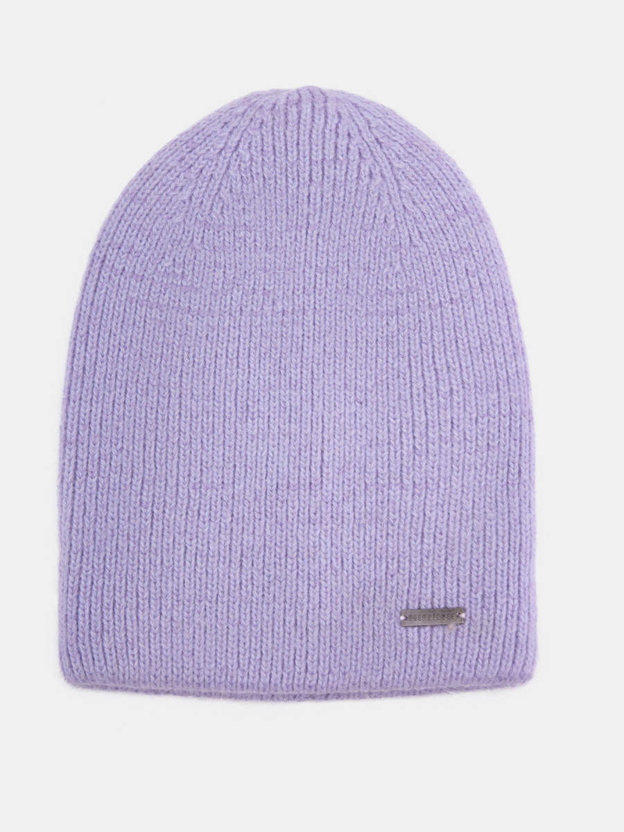 110323P-18455-22_Н Шапка женская,50%акрил,30%виск оза,20%ангора,сиреневая