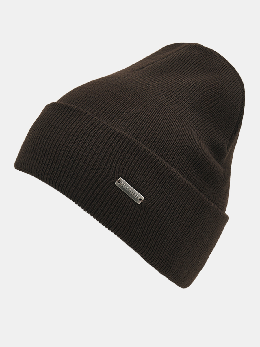 АУГЧ094200 Шапка мужская Ralf Ringer 70%шерсть,30%акрил,коричневая
