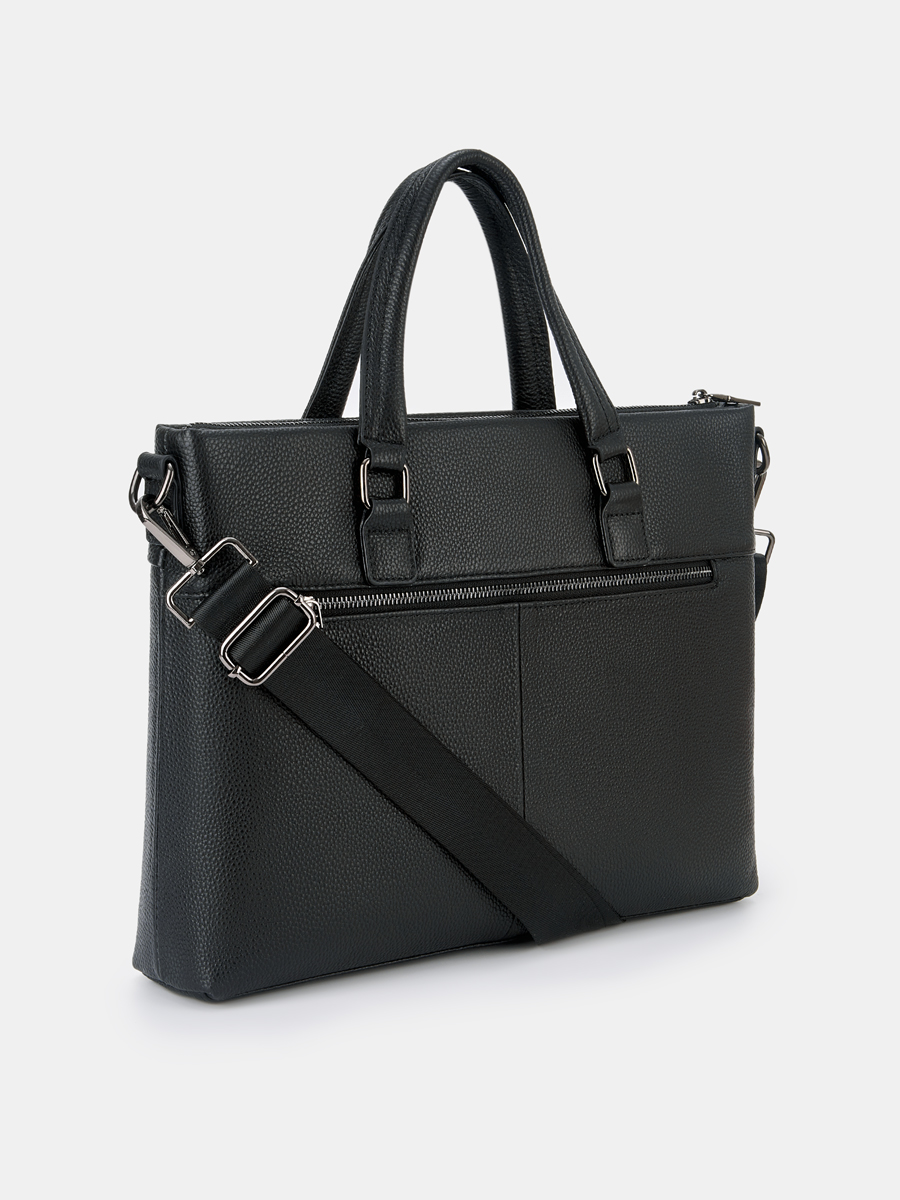 Сумка мужская из натуральной кожи, 37x5x27