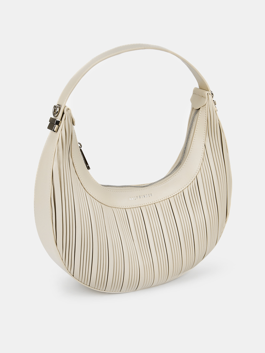 Сумка женская, бежевая, 8*28*31