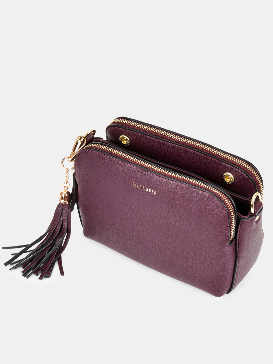 R18329/60 Сумка женская, иск. кожа, 210x90x160,бордовая