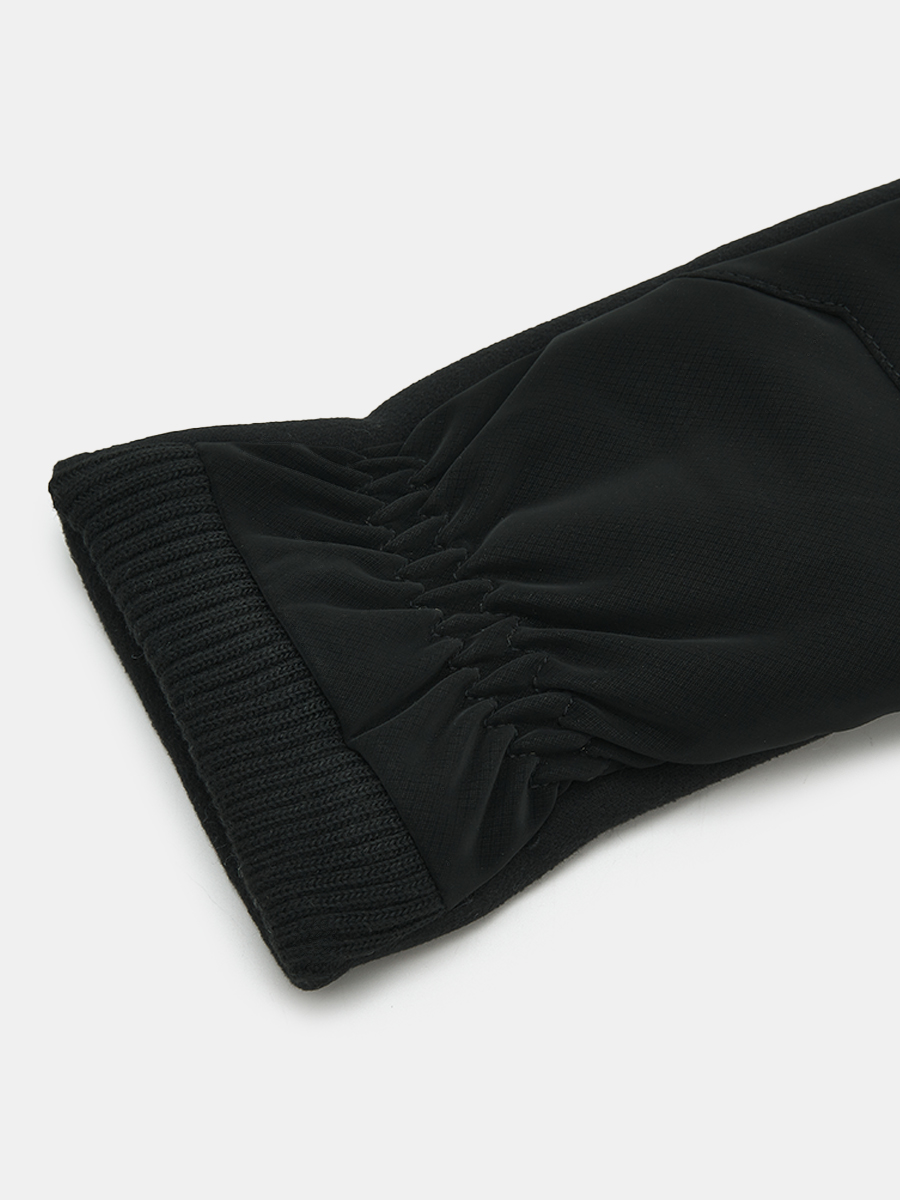 АУГП113500_Н Перчатки мужские Ralf Ringer, 100%полиэстер,один размер,черн