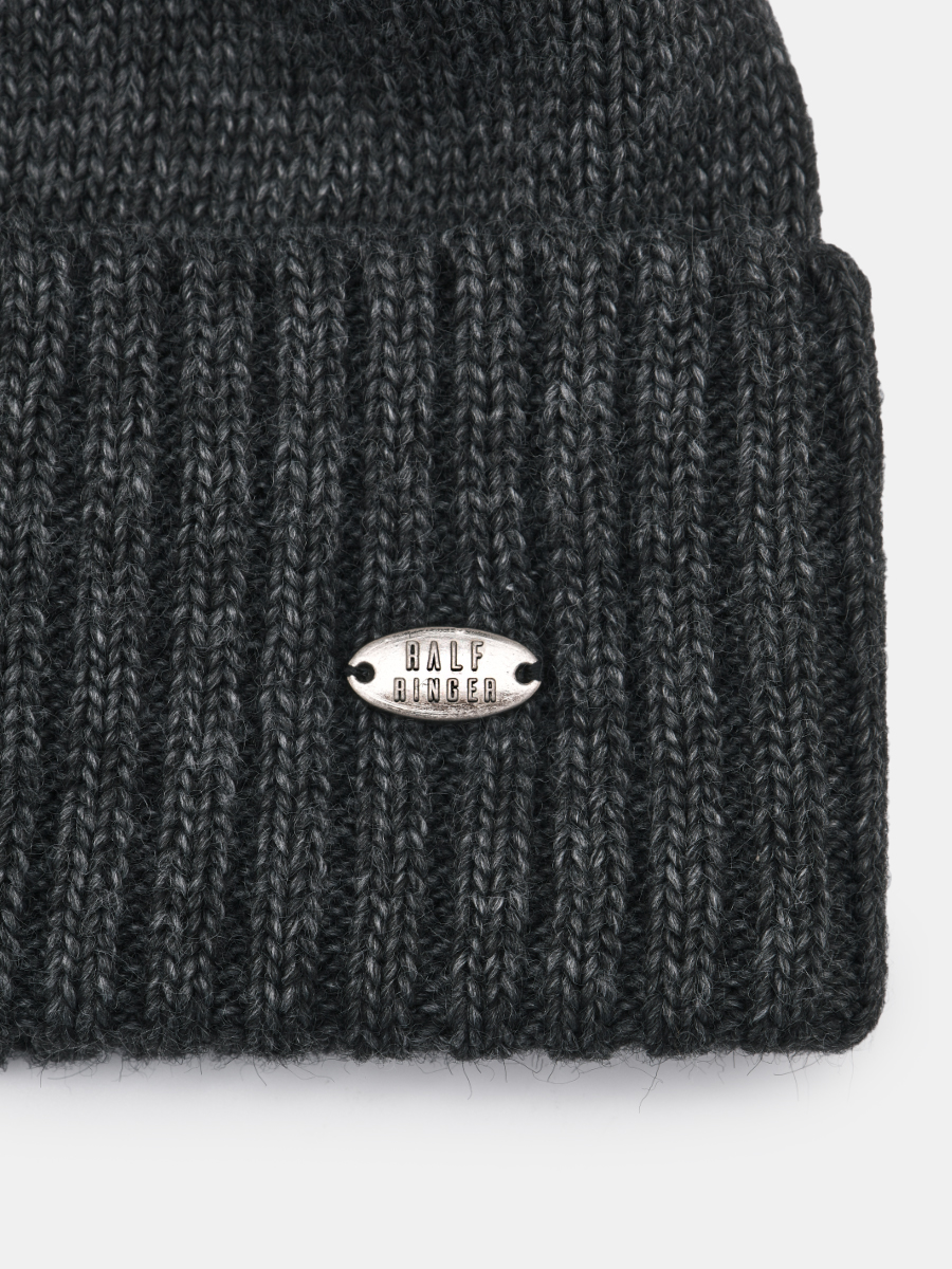 АУГЧ090300_Н Шапка мужская Ralf Ringer 50% шерсть,50%акрил,серая