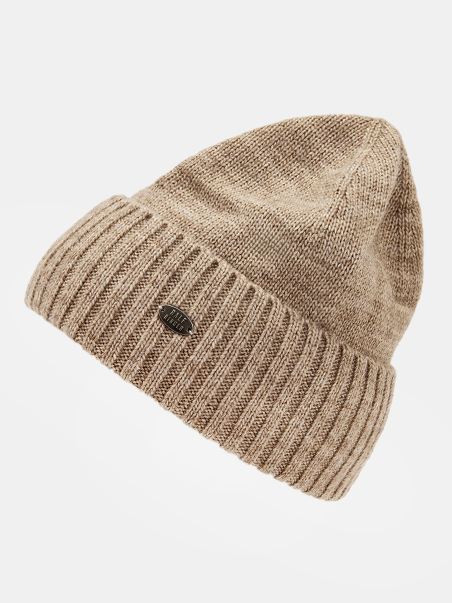 АУГЧ090200_Н Шапка мужская Ralf Ringer 50% шерсть,50%акрил,бежевая