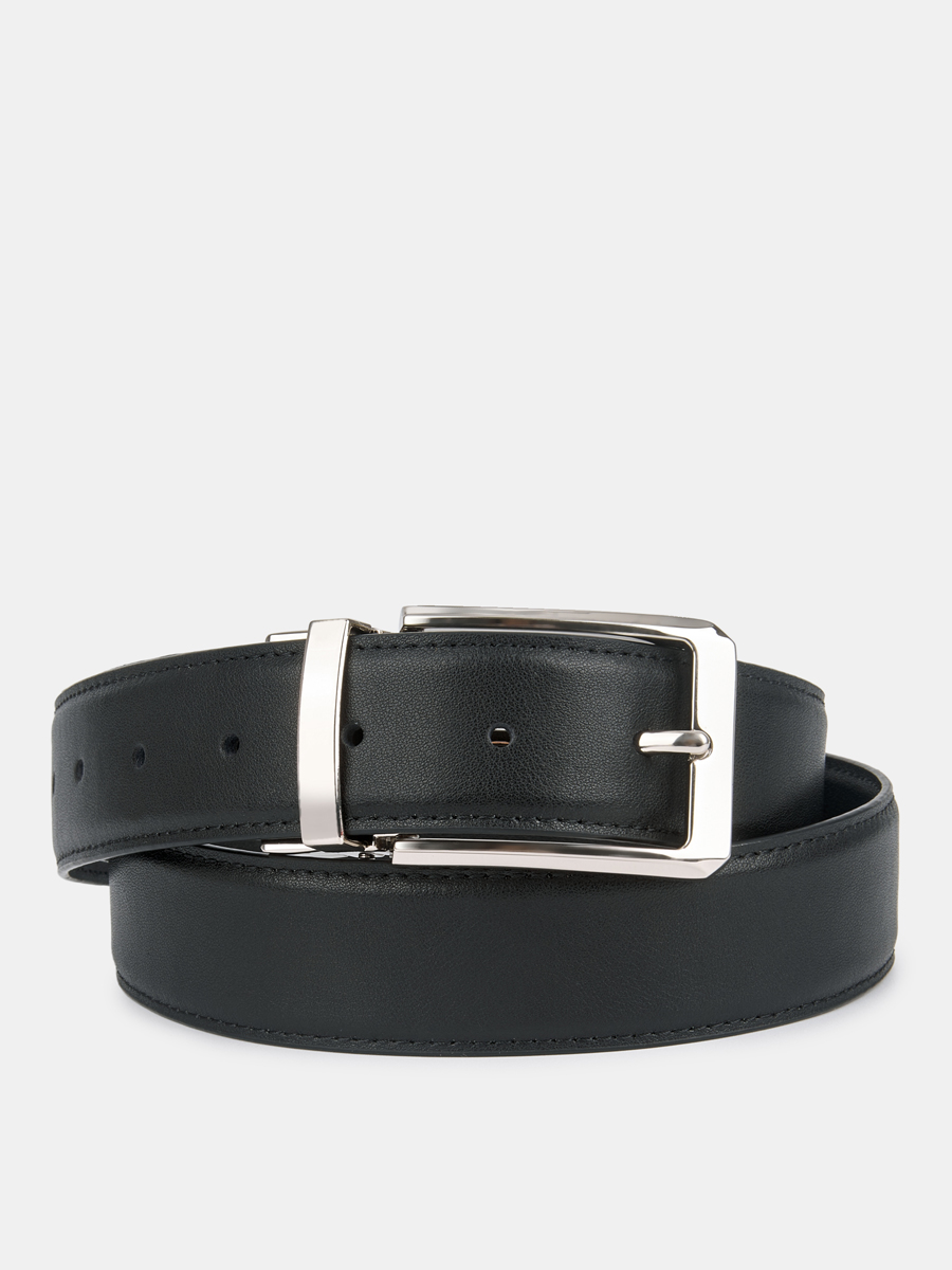 150313P-13916-01/01 Ремень мужской Ralf Ringer нат уральн.кожа,1150x35x2,черный