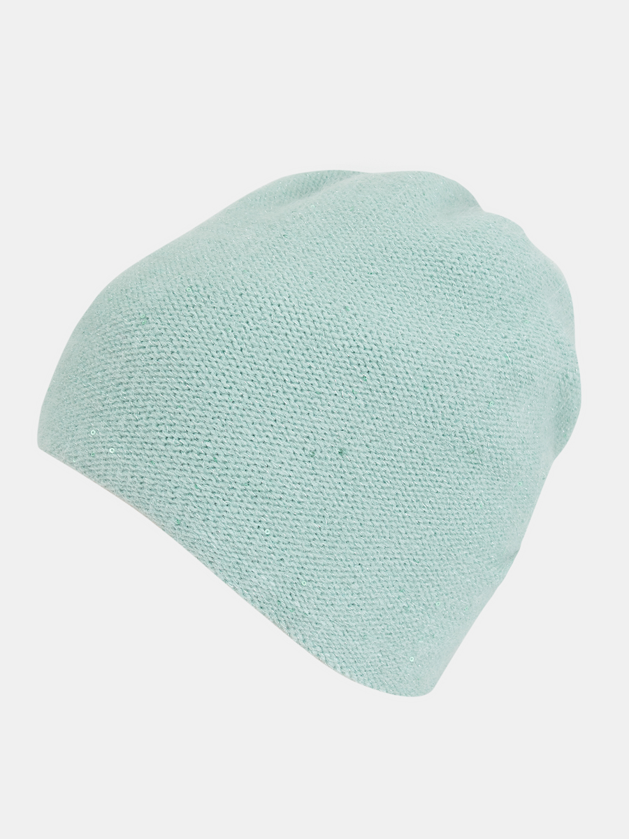 АУГЧ097700_Н Шапка женская Ralf Ringer,60% ангора,40%полиамид,эеленая