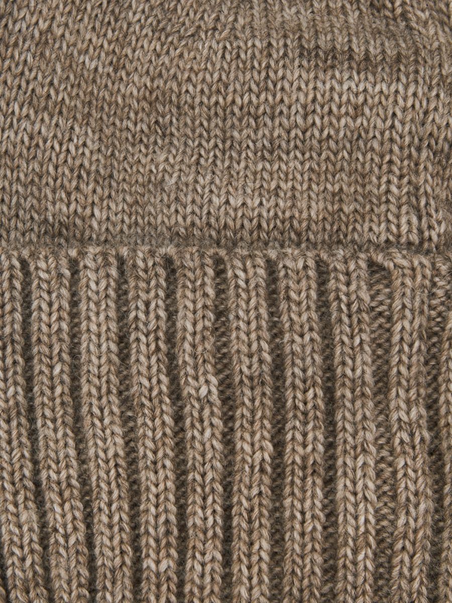 АУГЧ095900_Н Шапка мужская Ralf Ringer 50%шерсть,50%акрил,беж