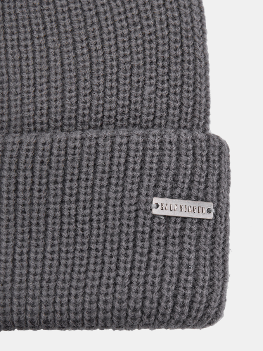 110323P-18839-91_Н Шапка женская,100% акрил ,темно-серая