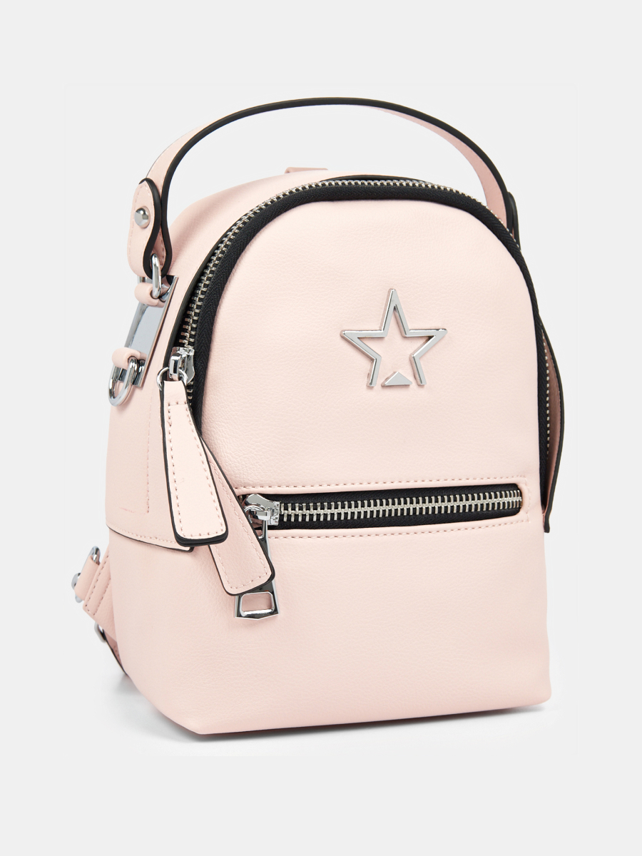 Рюкзак женский, розовый, 17*22*80 