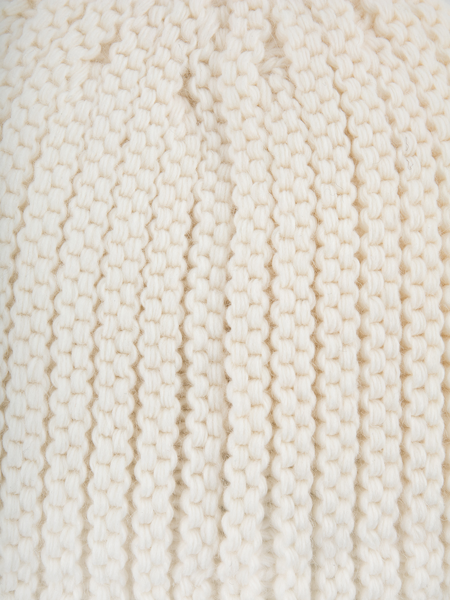 АУГЧ088300 Шапка женская Ralf Ringer 50% шерсть,50%акрил,белая