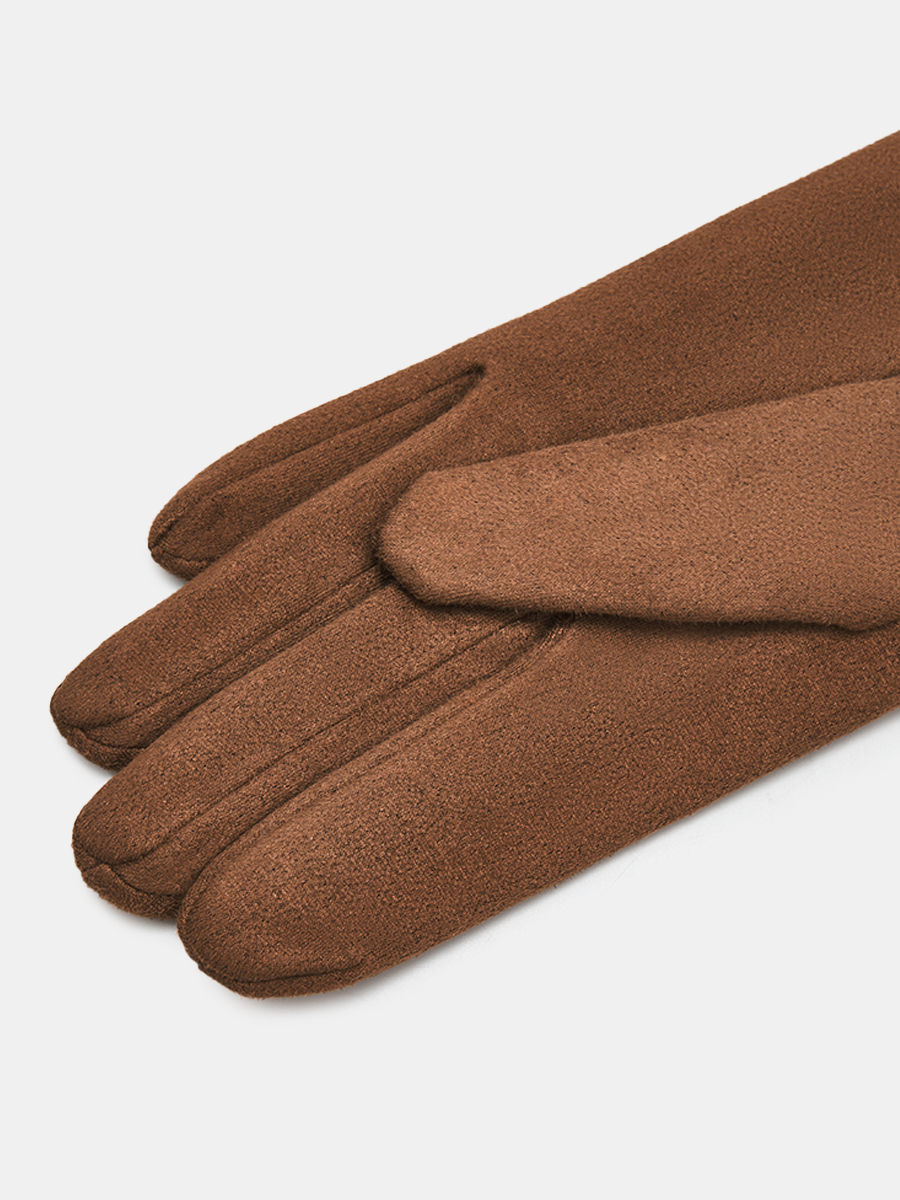 АУГП111500_Н Перчатки женские Ralf Ringer, 100%полиэстер,1 размер,песочн