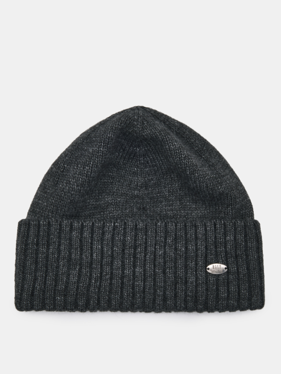 АУГЧ090300_Н Шапка мужская Ralf Ringer 50% шерсть,50%акрил,серая