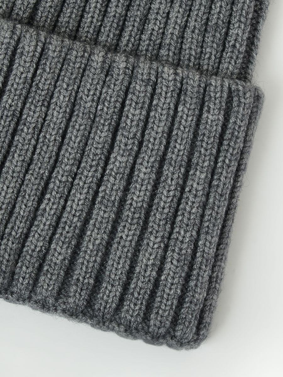 АУГЧ096800_Н Шапка мужск.Ralf Ringer55%виск 20%полиам,20%нейл,5%кашем,сер