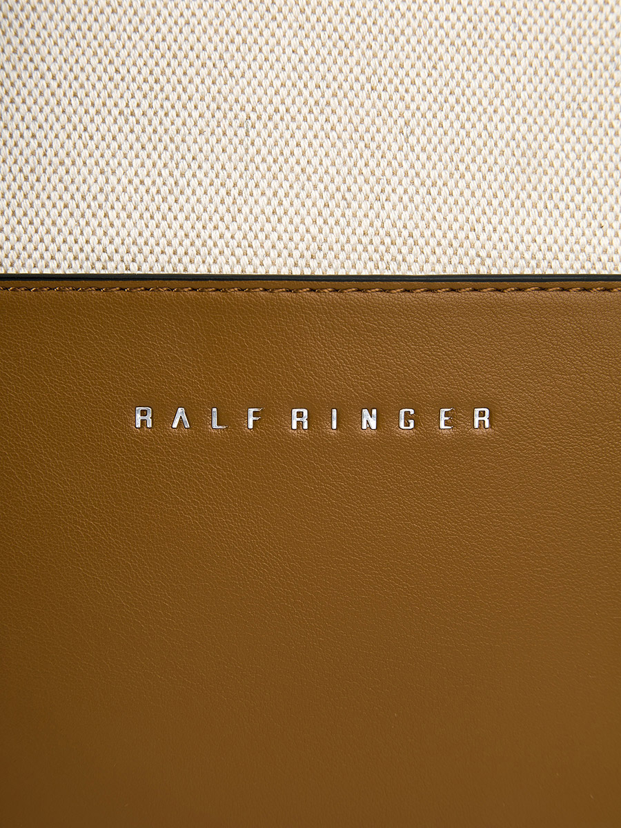 Сумка тоут женская, бежевая, 33*7*23