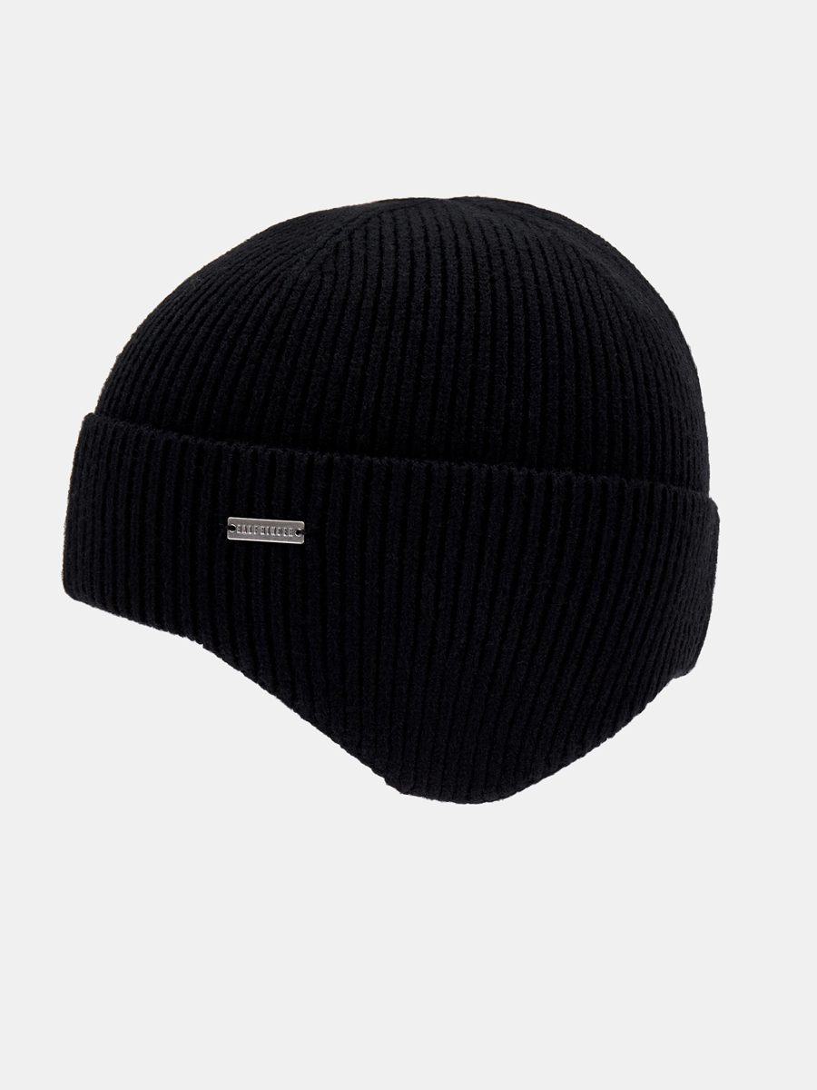 110423P-18322-01 Шапка мужская Ralf Ringer 43%в искоза,32%нейлон,25%пэ,черн