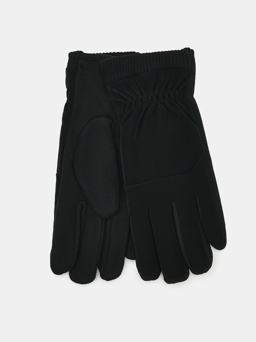 АУГП113500_Н Перчатки мужские Ralf Ringer, 100%полиэстер,один размер,черн